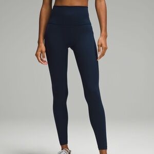 Lululemon Wunder Train High Rise Leggings with Pockets 25”
True Navy Size 6